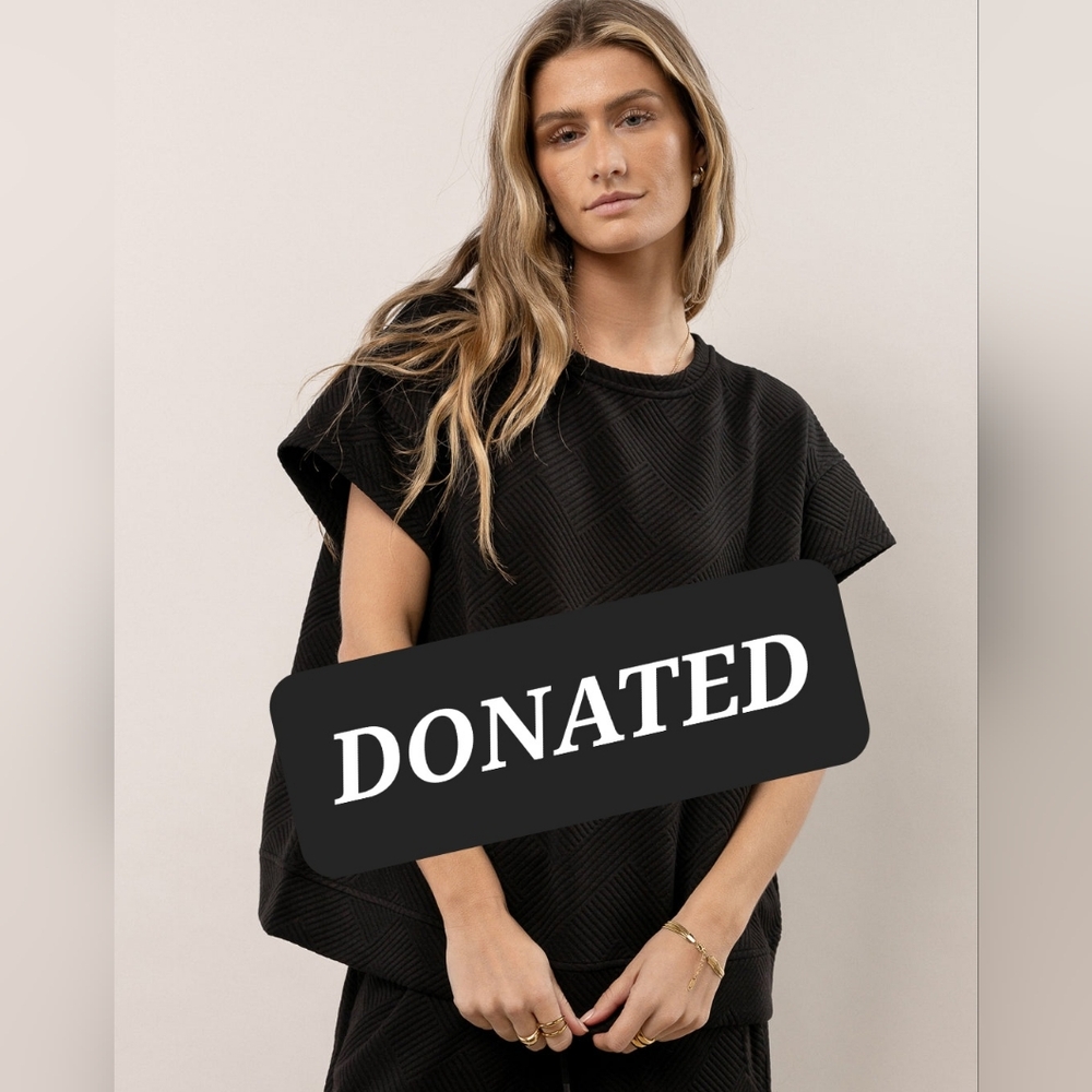 Böhme Sonia Top OVERSIZED - Large (Black)